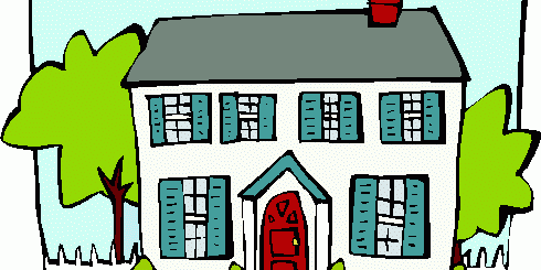 cartoon-residence sale of house