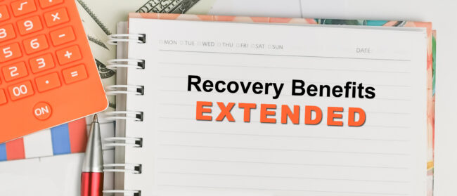 Recovery Benefits Extended Recovery Benefits Extended